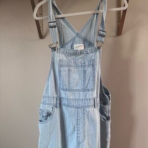 denim overalls universal thread light blue